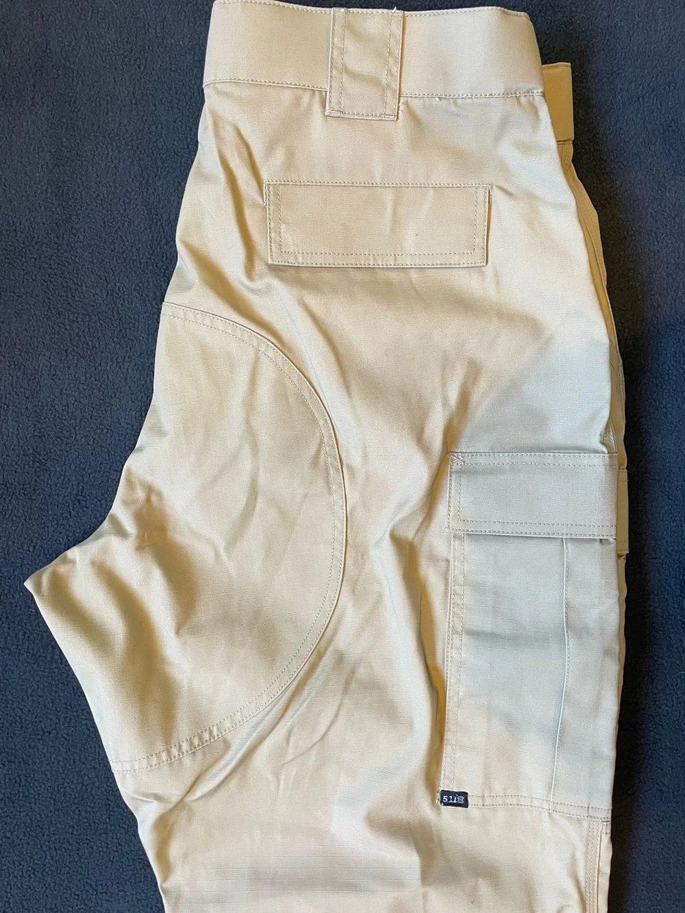 5.11 Tactical Men’s Cargo Pants - Khaki/Tan, XL, 38-32